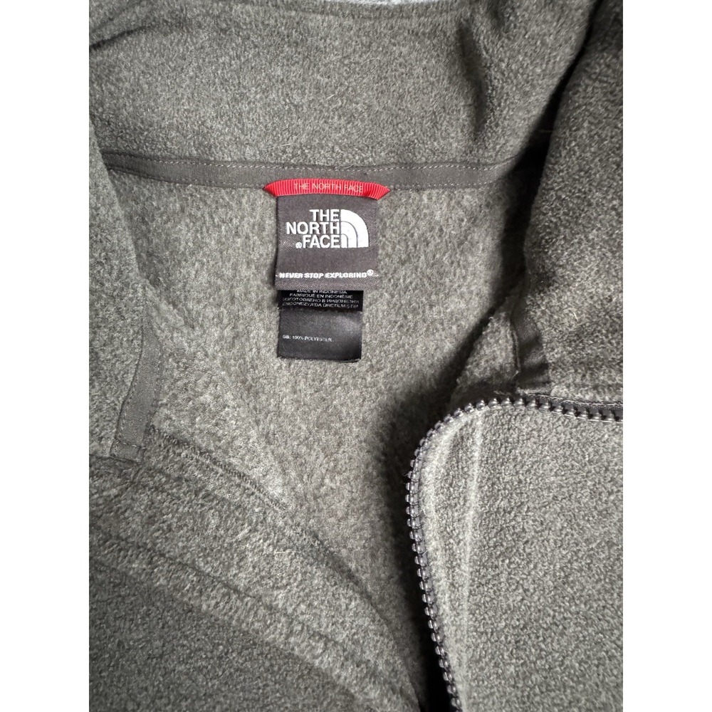 The North Face Men's Full Zip Fleece Gray Size XL - Picture 9 of 12